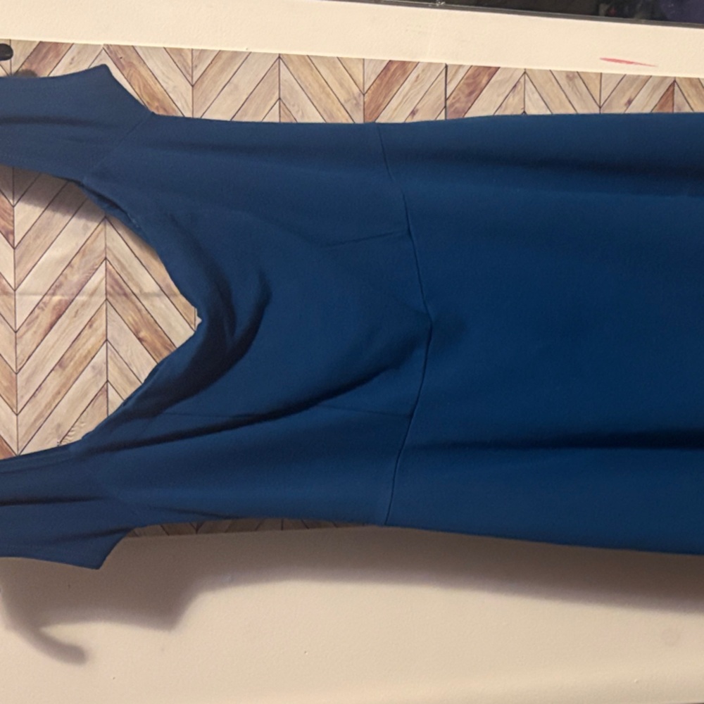 Free People Sapphire Blue Mini Dress